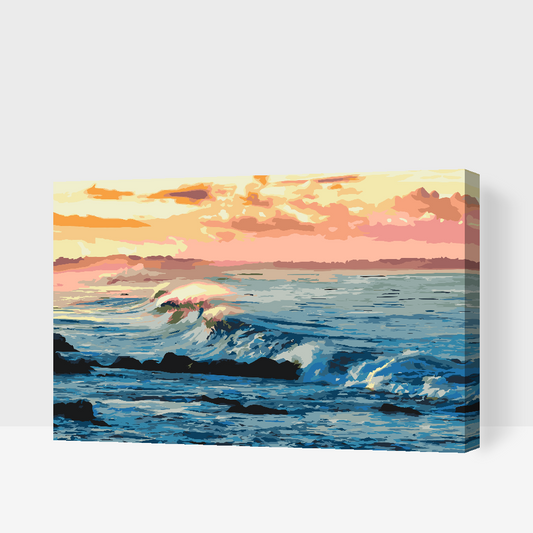 Paint by Numbers - Havbølger