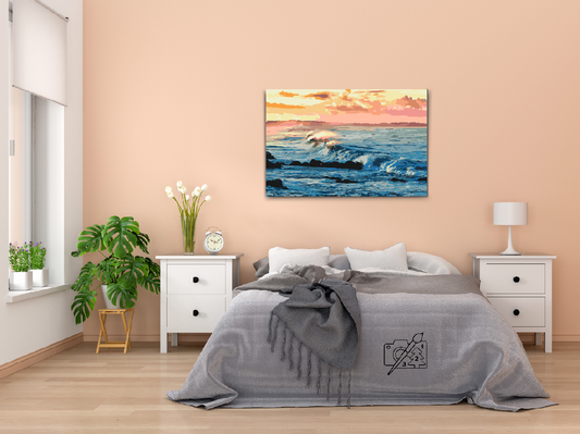 Paint by Numbers - Havbølger