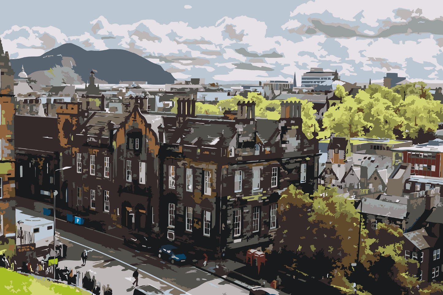 Paint by Numbers - Edinburgh