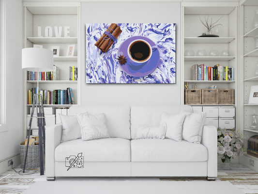 Paint by Numbers - Kaffe med kanel