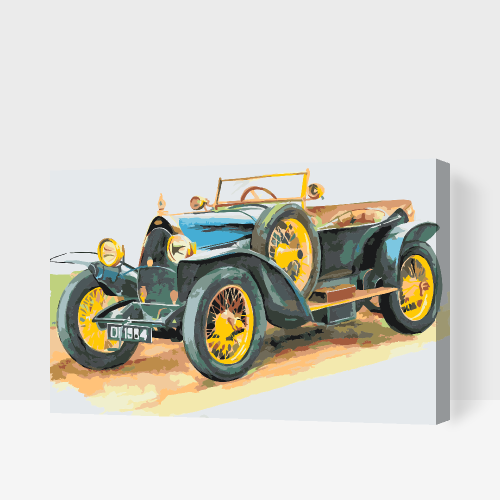 Paint by Numbers - Bugatti