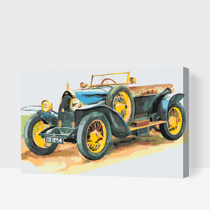 Paint by Numbers - Bugatti