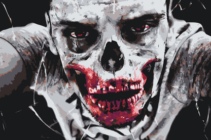 Paint by Numbers - Zombie