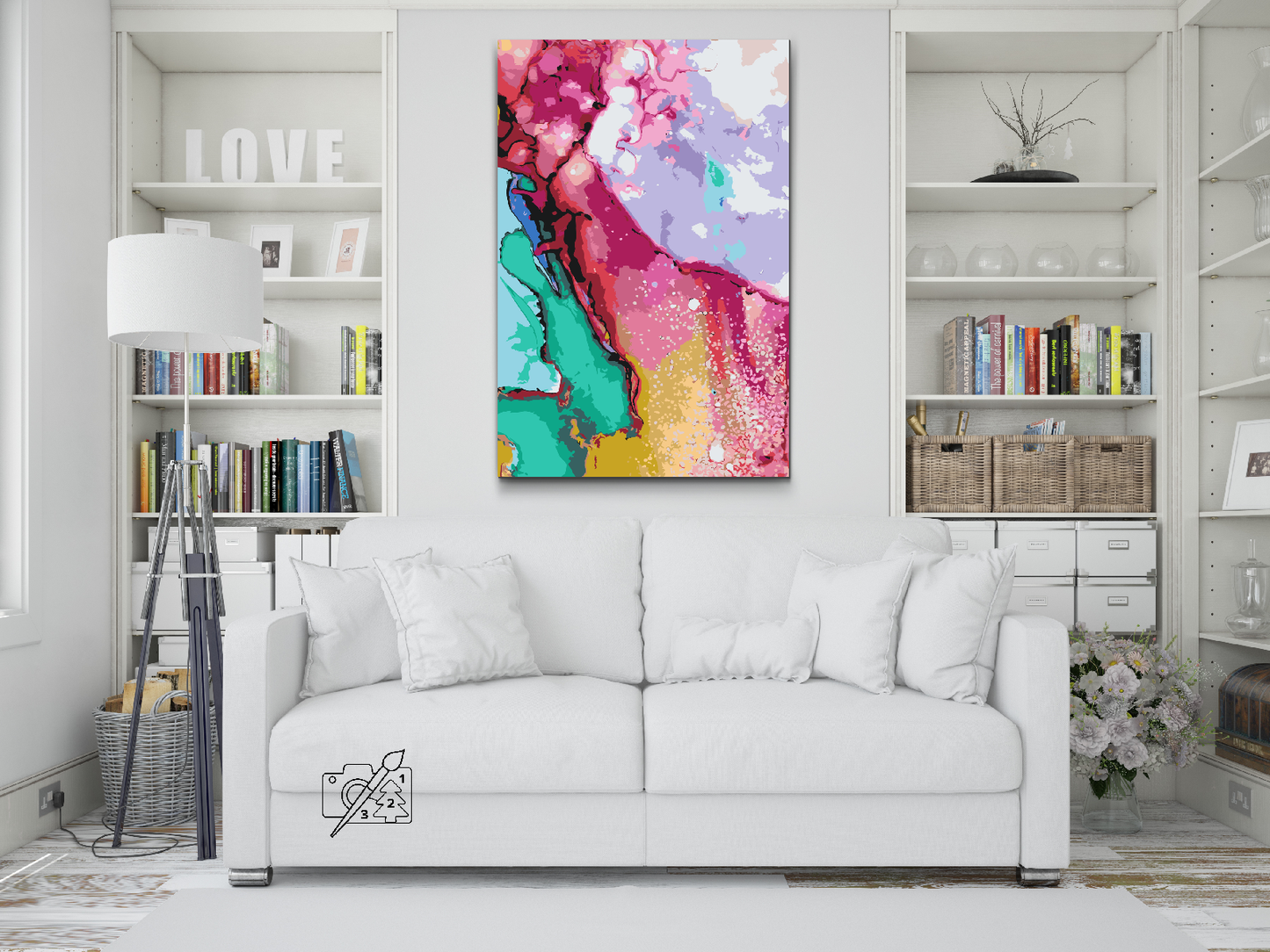 Paint by Numbers - Farverig kunst