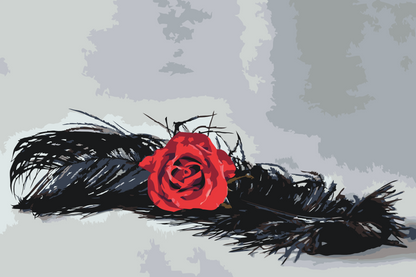 Paint by Numbers - Rose fra Garden