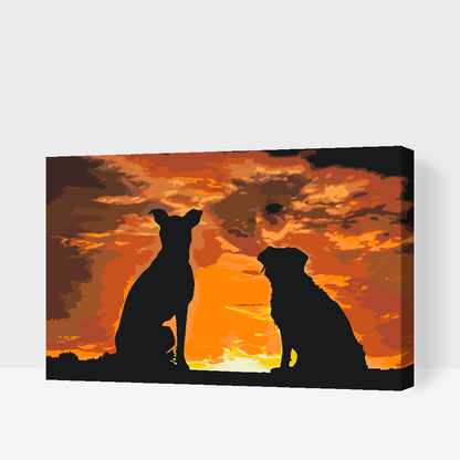 Paint by Numbers - Dogs Friends