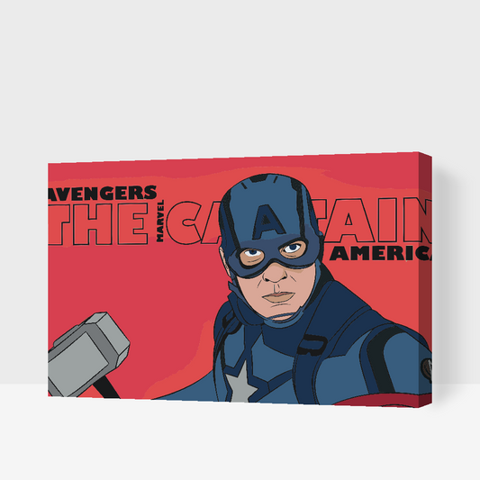 Paint by Numbers - Captain America 1