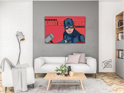 Paint by Numbers - Captain America 1