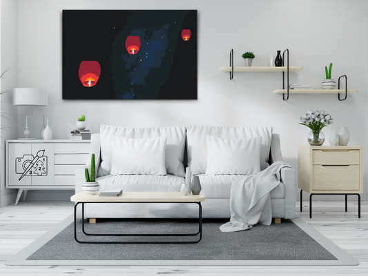Paint by Numbers - Lykkens Lanterner