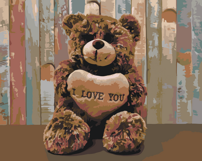 Paint by Numbers - Jeg elsker dig, Teddy