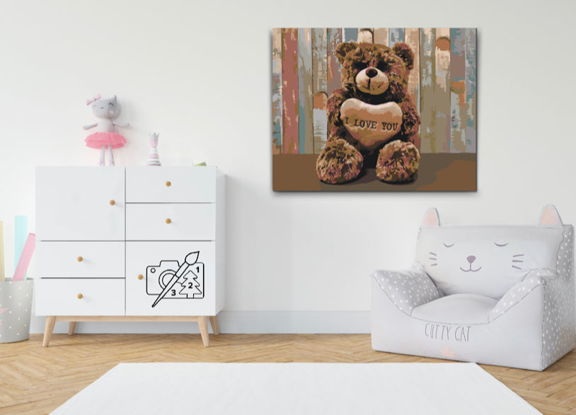 Paint by Numbers - Jeg elsker dig, Teddy