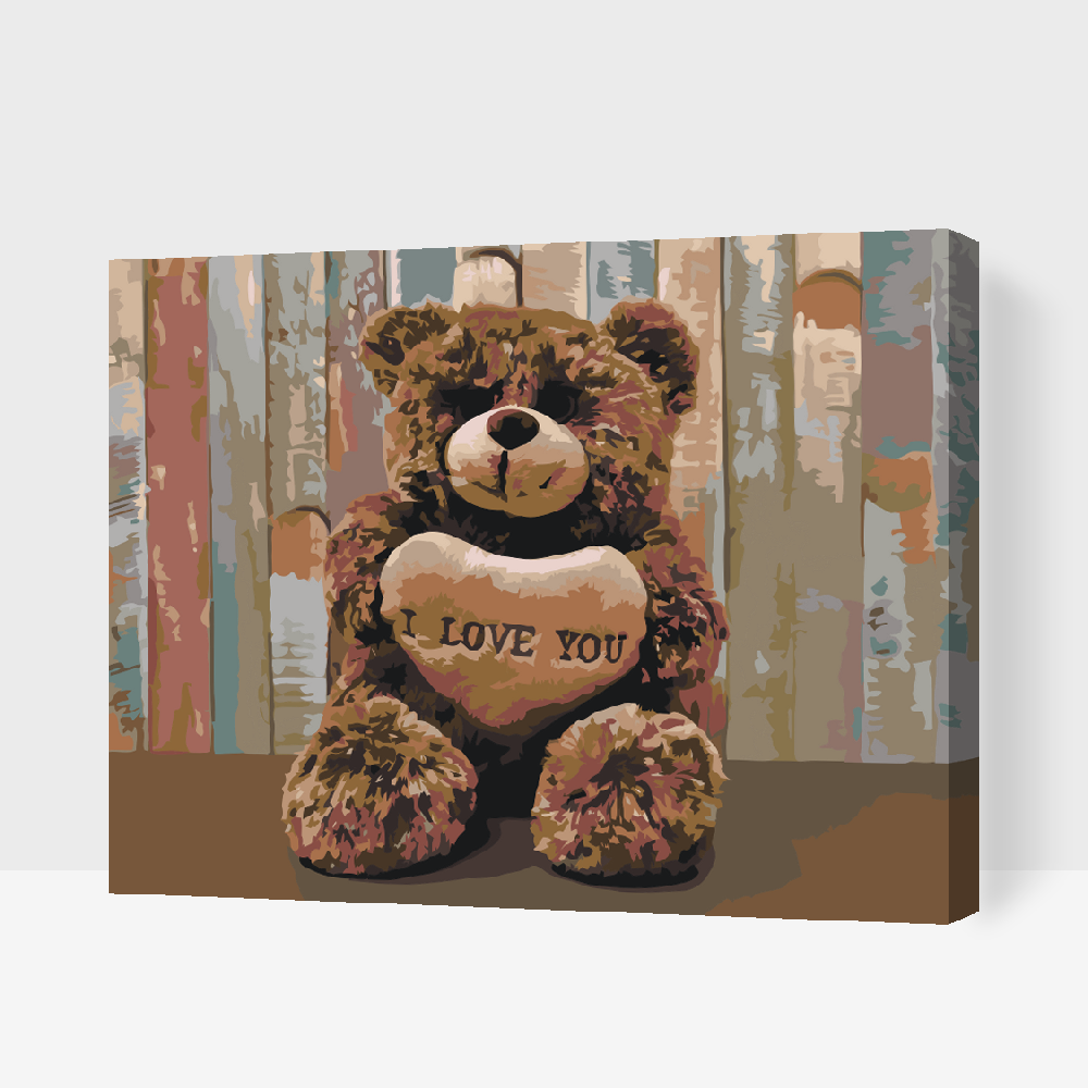 Paint by Numbers - Jeg elsker dig, Teddy