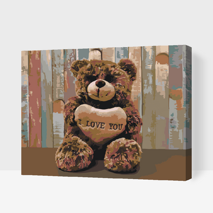 Paint by Numbers - Jeg elsker dig, Teddy