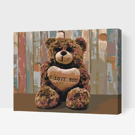 Paint by Numbers - Jeg elsker dig, Teddy