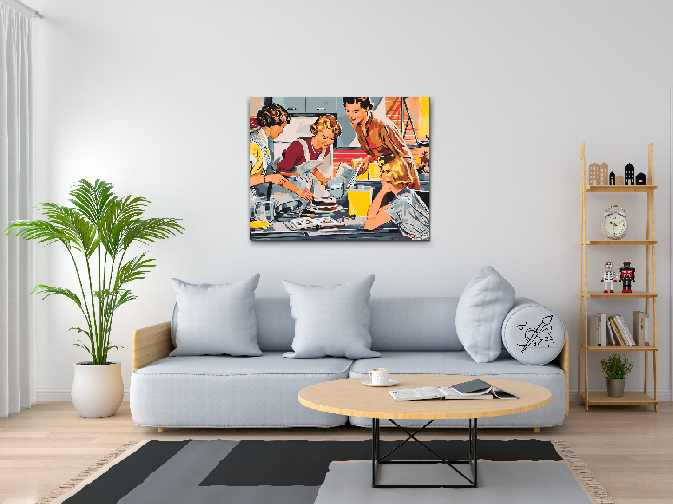 Paint by Numbers - Bage en kage