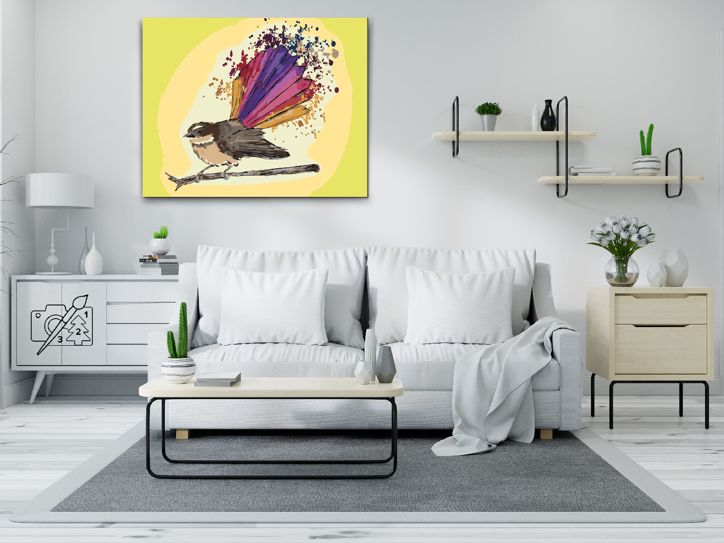 Paint by Numbers - Magic Bird