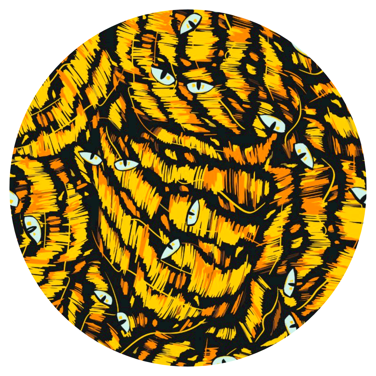 Paint by Numbers - Abstract Cat