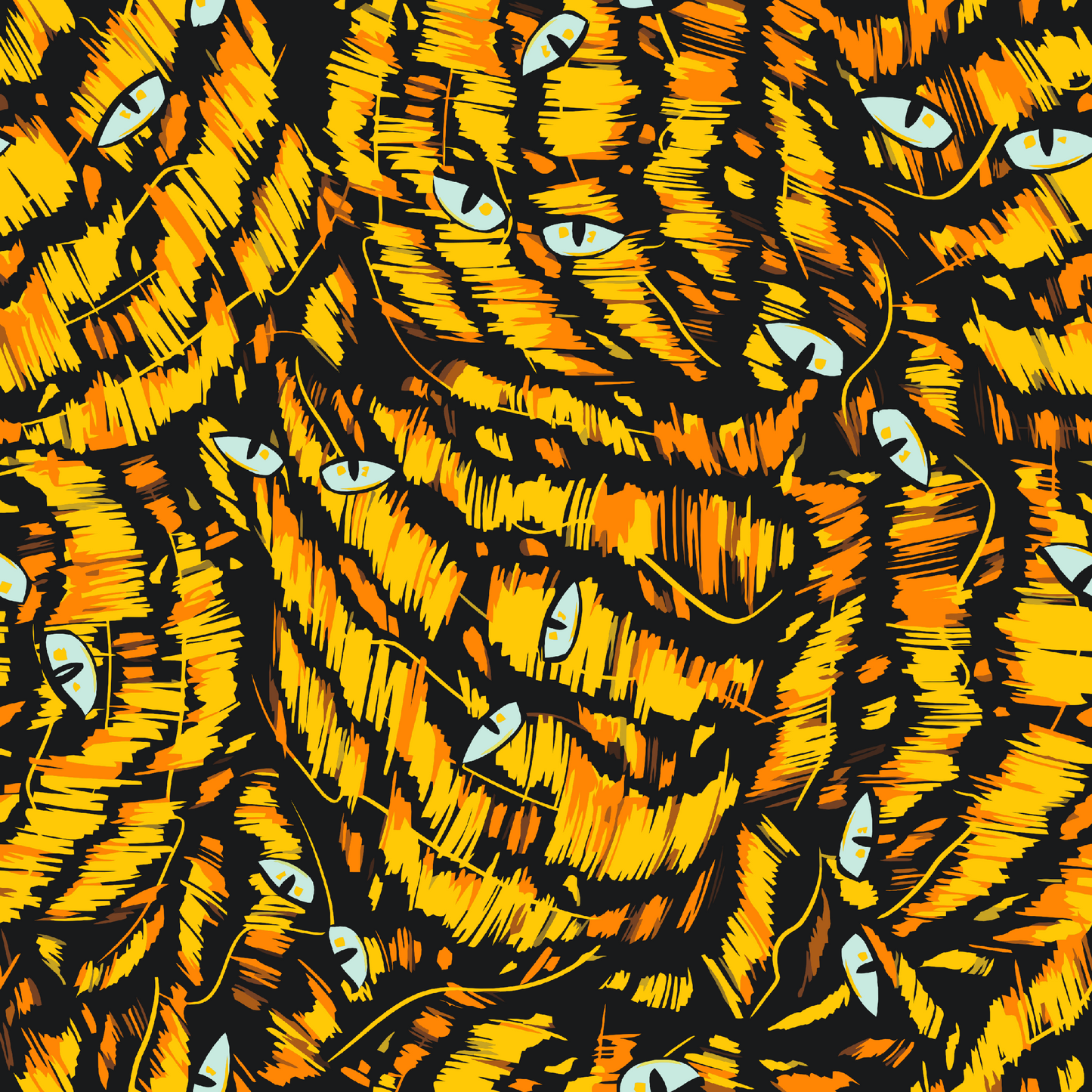 Paint by Numbers - Abstract Cat
