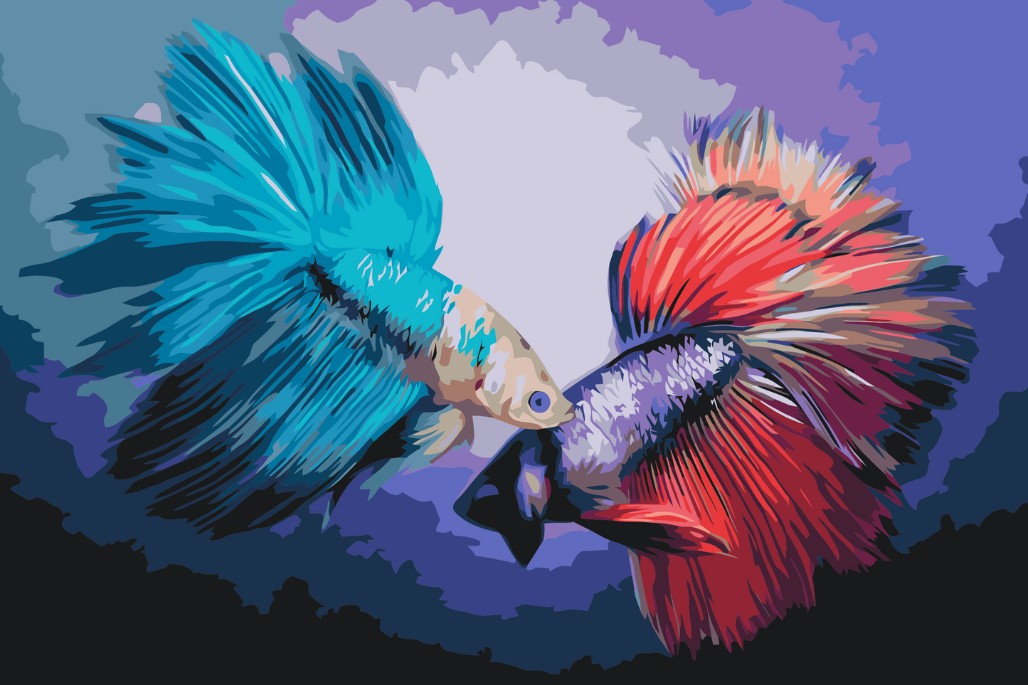 Paint by Numbers - To Fisk