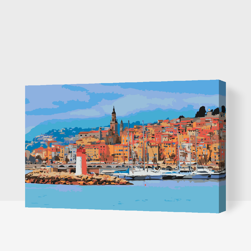 Paint by Numbers - Menton