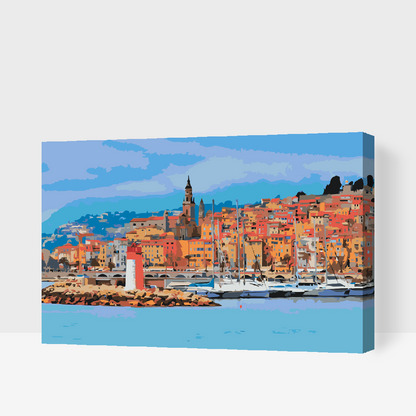 Paint by Numbers - Menton