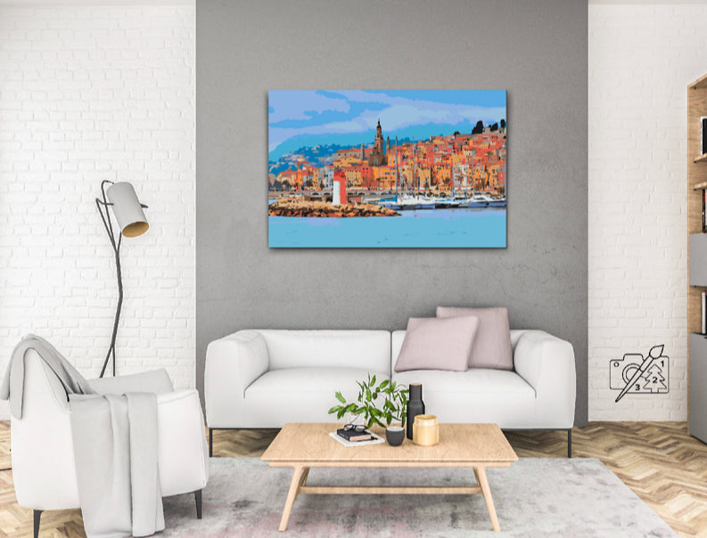 Paint by Numbers - Menton