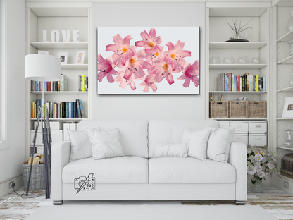Paint by Numbers - Pink Lilies 2