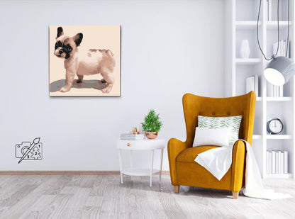 Paint by Numbers - Fransk bulldog