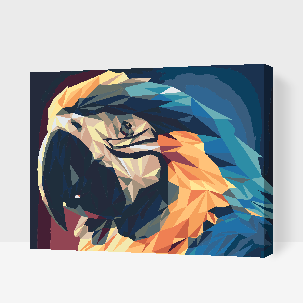 Paint by Numbers - Ara Parrot 2