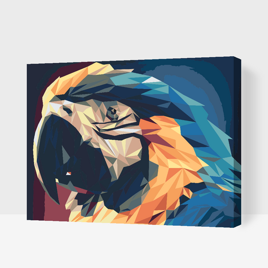 Paint by Numbers - Ara Parrot 2