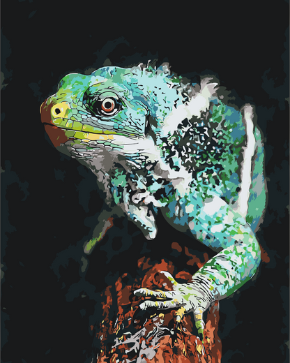 Paint by Numbers - Saurian