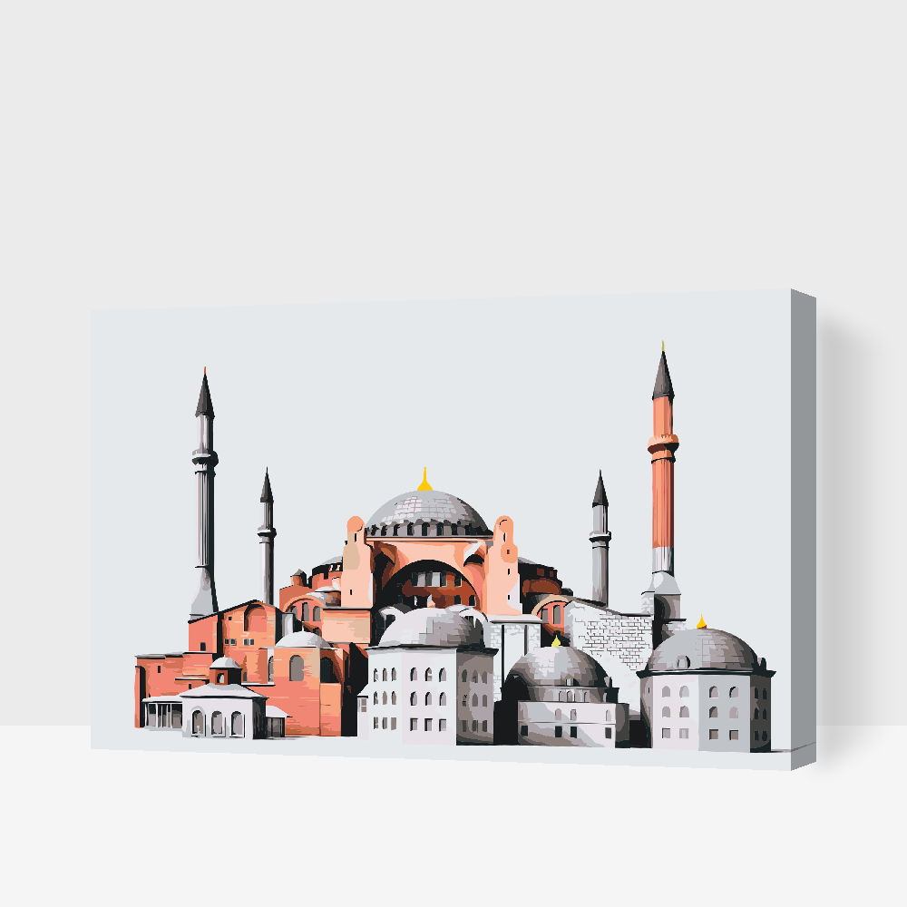 Paint by Numbers - Hagia Sophia