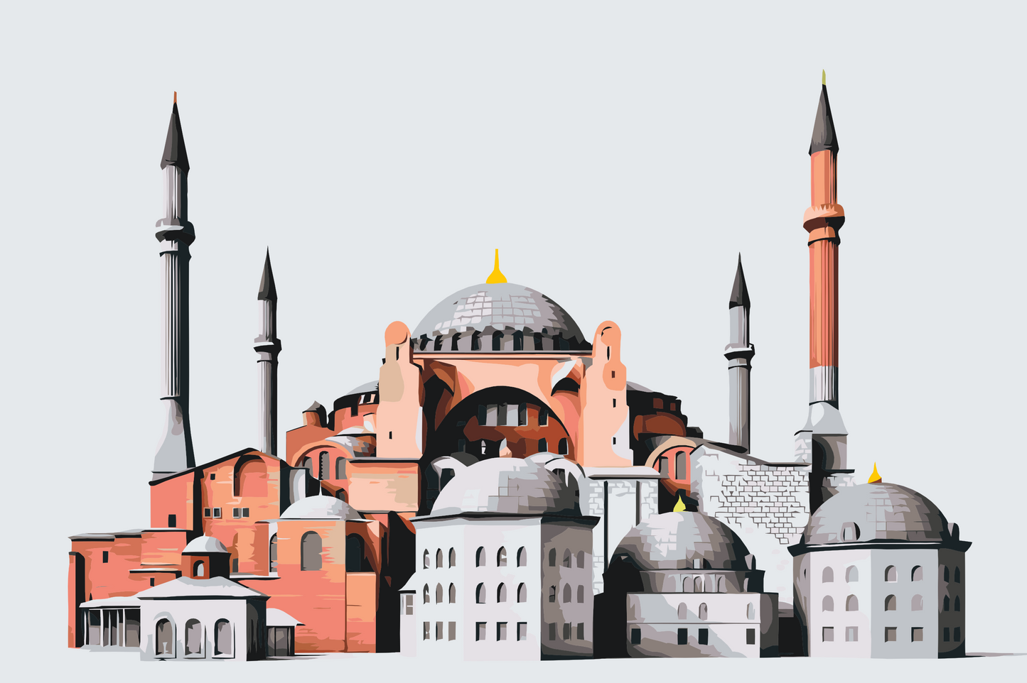 Paint by Numbers - Hagia Sophia