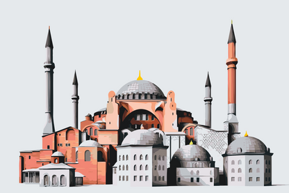 Paint by Numbers - Hagia Sophia