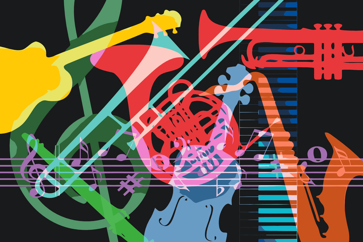 Paint by Numbers - Musikinstrumenter