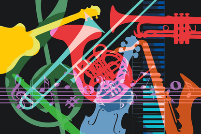Paint by Numbers - Musikinstrumenter