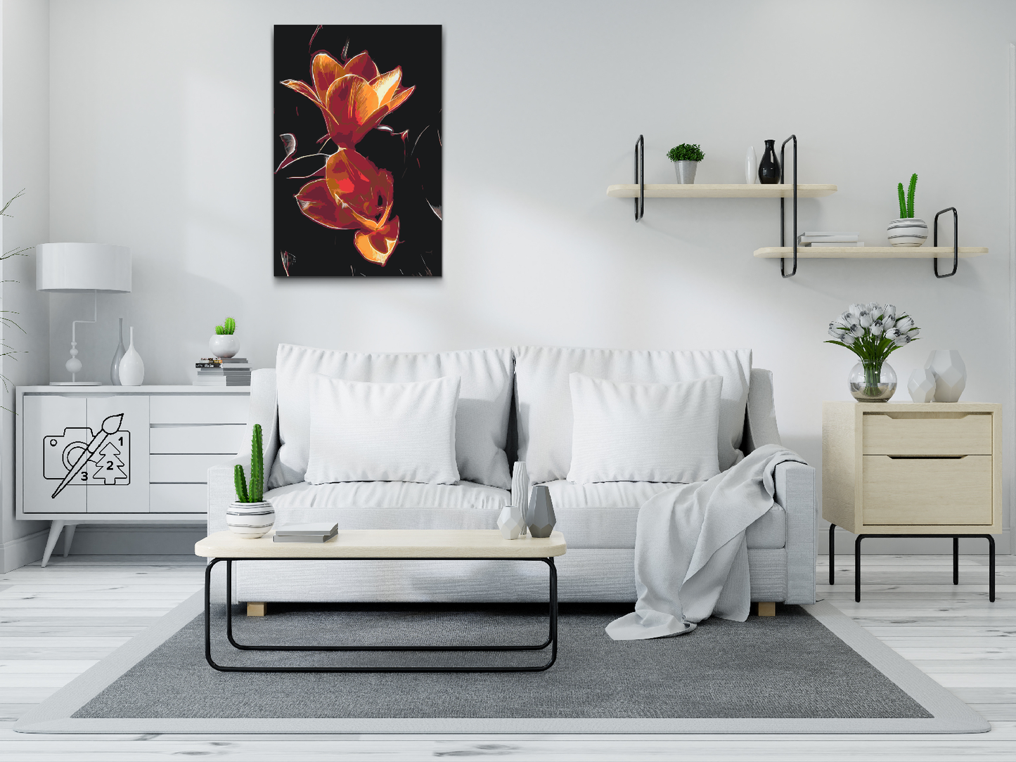 Paint by Numbers - Tulipan