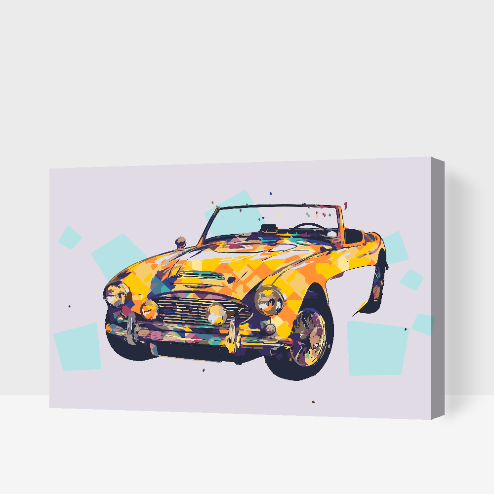 Paint by Numbers - Austin Healey