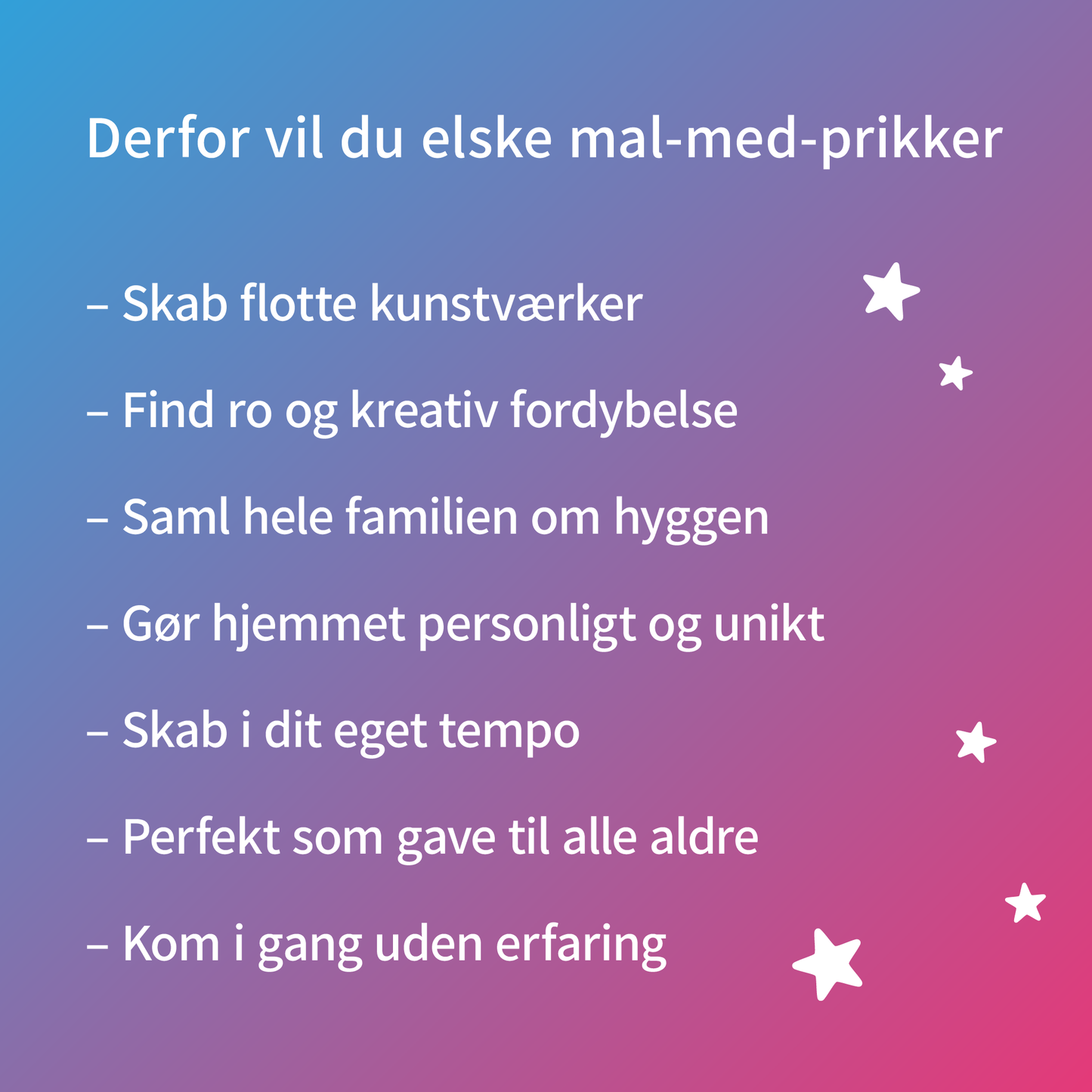 Derfor vil du elske mal med prikker