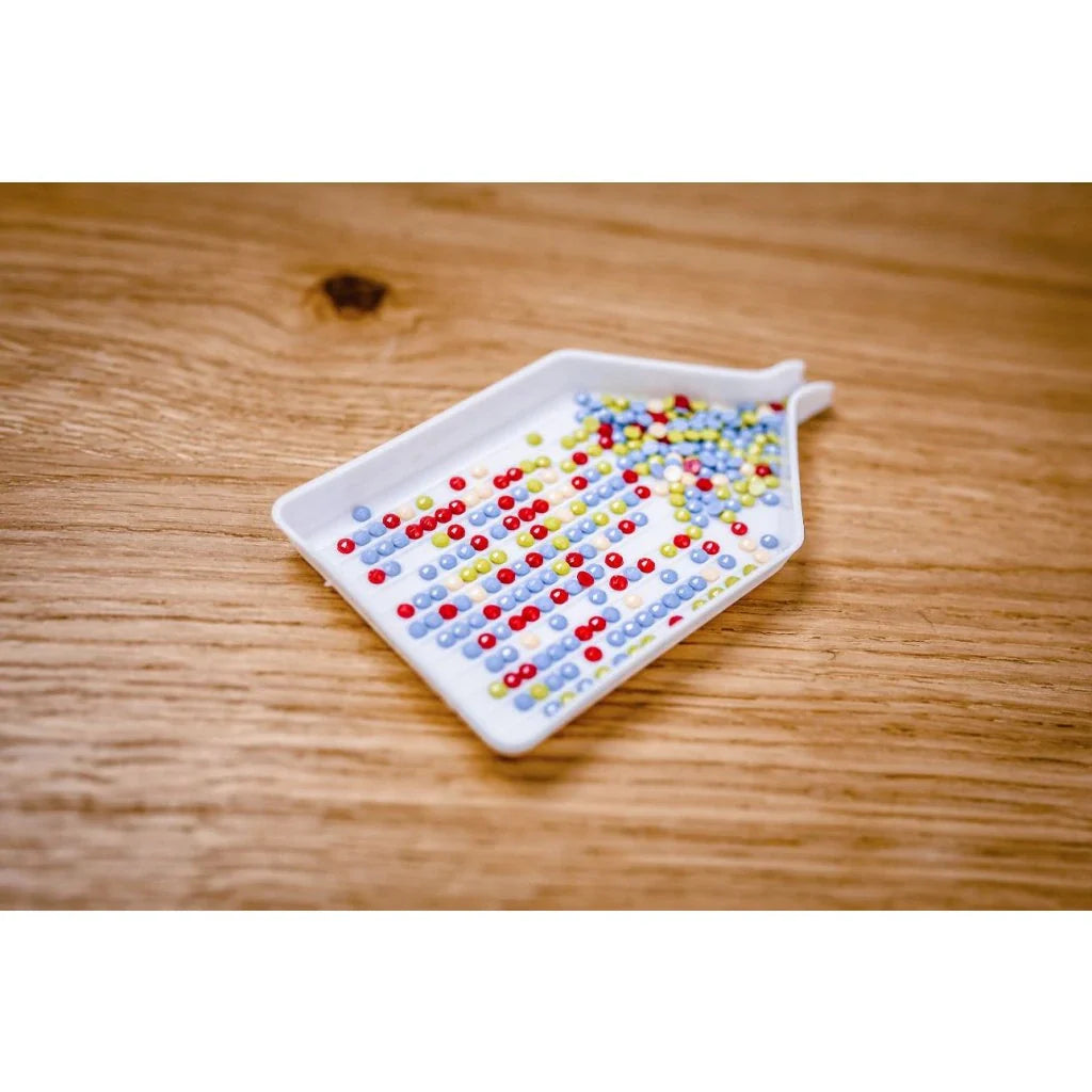 Diamond Paint - Genskab dit foto med diamanter - bakke med sten