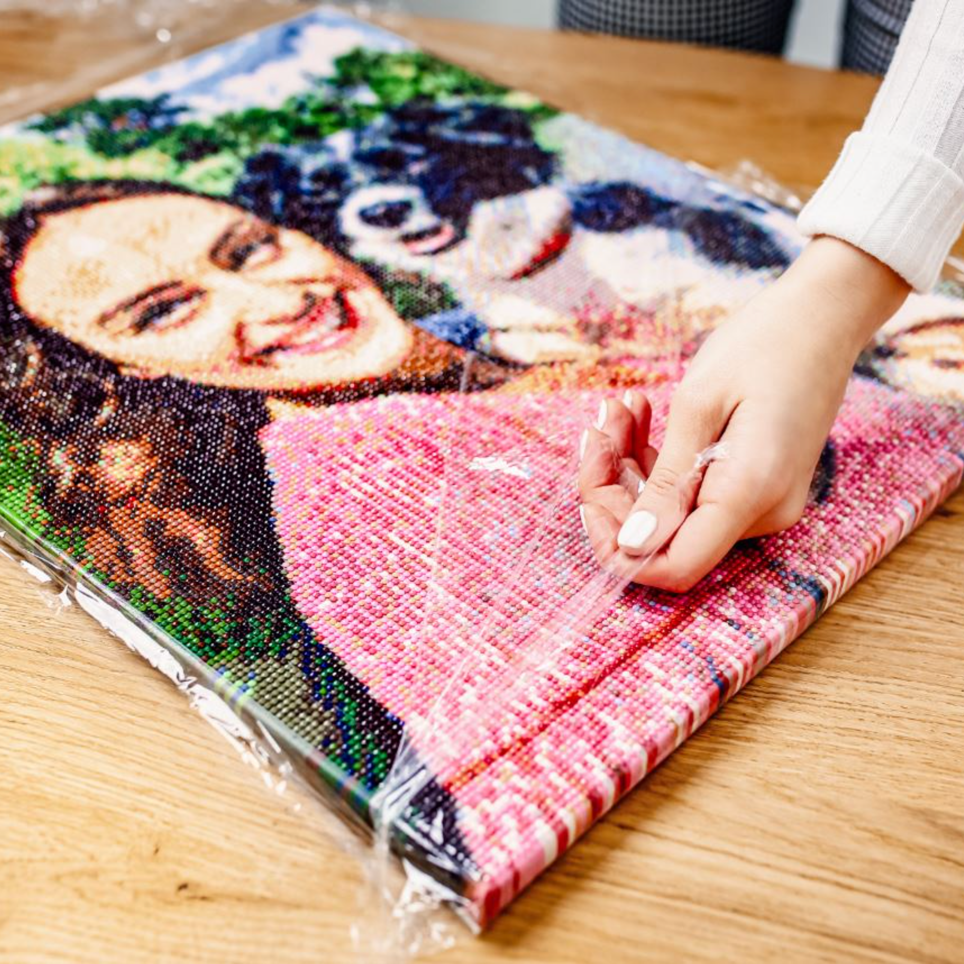 Diamond Painting fra eget foto