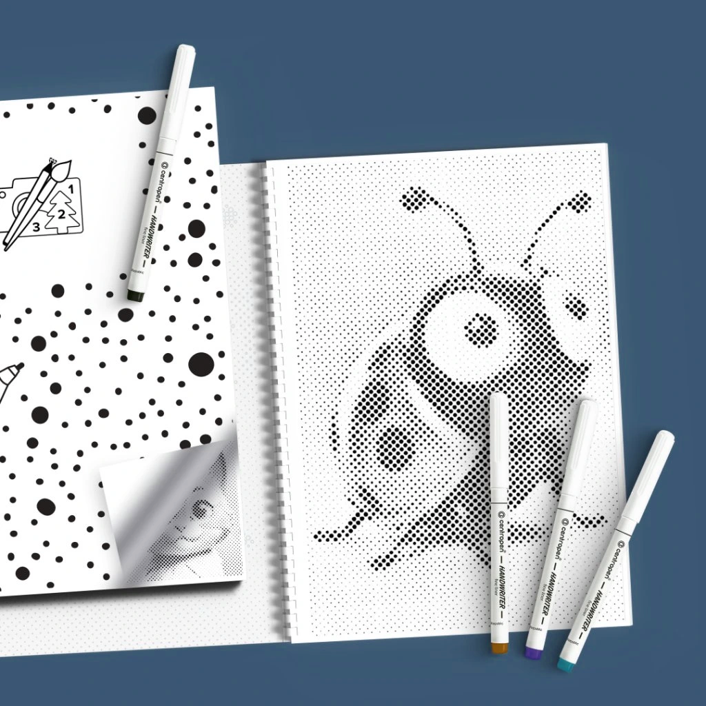 Mal-med-prikker Malebog - Dyr - Køb 3 betalt for 2 - rabat fratrækkes ved kassen.