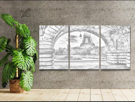 Pariser Gade (sæt af 3)