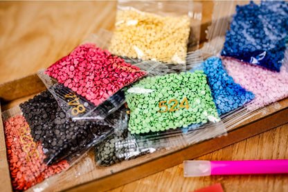 Diamond Painting - Pakke diamanter 1000 stk.